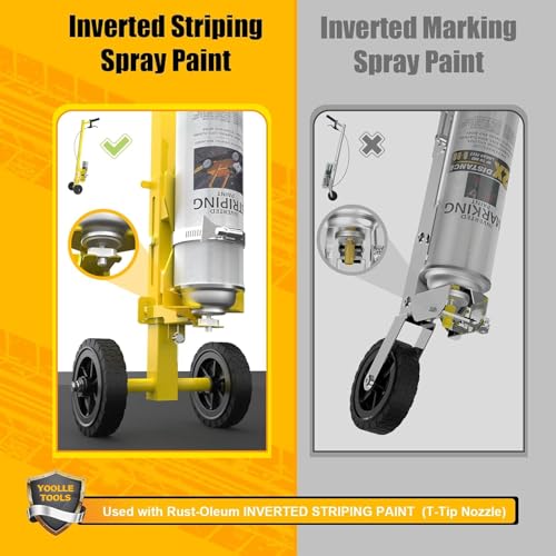 Striping Line Painting Wand - 34" Adjustable Width Spray Tool