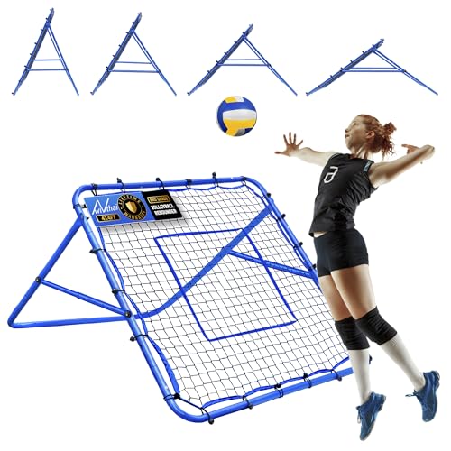 4ft x 4ft Multi-Sport Rebounder Net for Volleyball, Soccer, Baseball Training