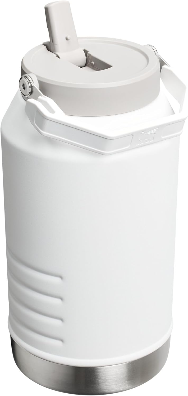 Stanley IceFlow 2.0 Flip Straw Jug - 96 oz Insulated Stainless Steel | Leakproof Travel & Sports | BPA-Free | Frost