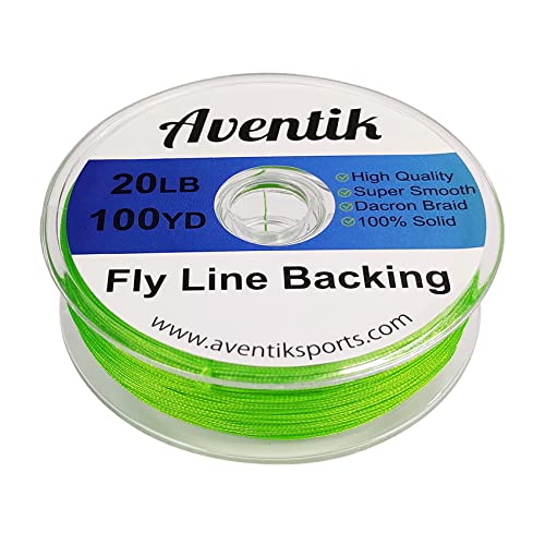 Dacron Braided Fly Line Backing - Green, 20LB, 100Yards