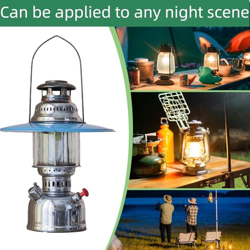10 Pack U-Shaped Gas Lantern Mantles - High-Temperature Resistant Fabric