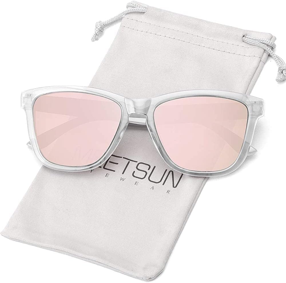 MEETSUN Polarized Sunglasses - Classic Retro Designer Style for Men and Women | UV Protection