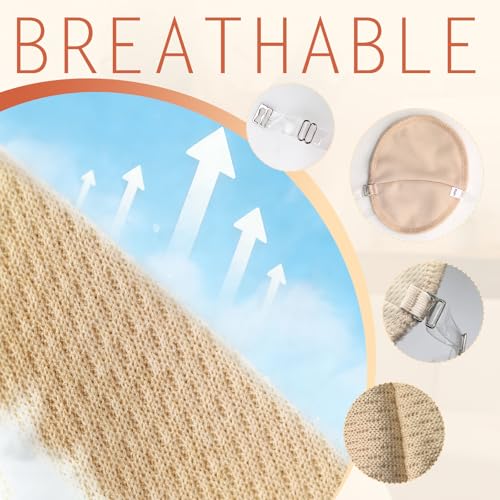 Reusable Underarm Sweat Pads - 4 Pcs Quick Dry Breathable Guards