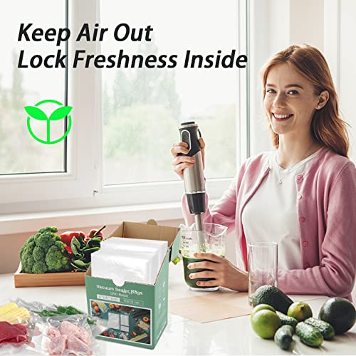 Vacuum Sealer Bags - 4" x 6" Heavy Duty, 50 Pcs for Food Storage