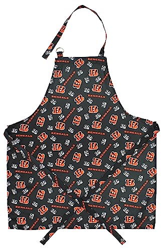 Cincinnati Bengals NFL 3-Piece Chef Set - Apron, Oven Mitt & Hat