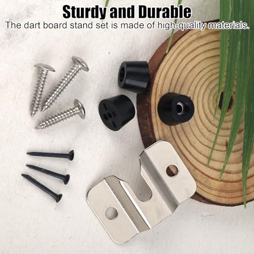 Dartboard Mounting Bracket Kit - Durable Wall Holder Set