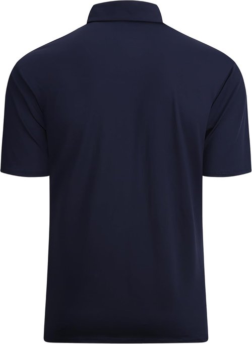 Alex Vando Men's Golf Shirt - Moisture-Wicking Quick-Dry Striped Polo | Perfect for Sports