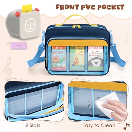 4-Pocket Card Binder with 50 Sleeves for 409 Cards - Blue