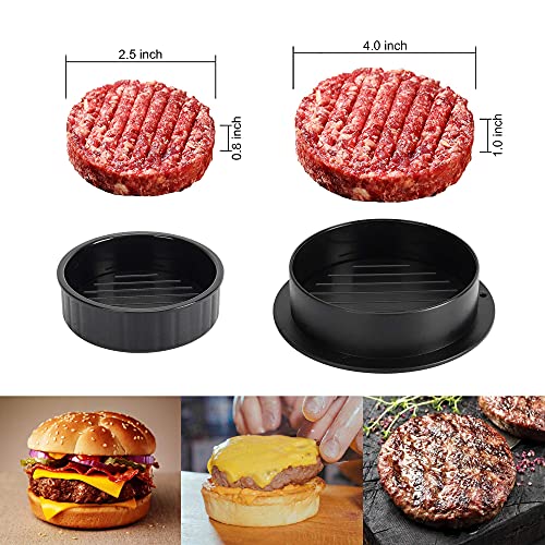 3-in-1 Non-Stick Burger Press for Stuffed Patties & Sliders