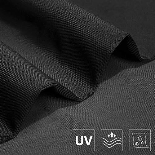 Cooling Neck Gaiter with UV400 Protection - Black