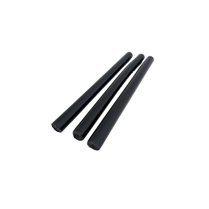 P-Tex Ski Repair Sticks – 3 Black 11mm Replacement P-Tex Rods for Skimender RP350 & RP360 Base Repair Guns – Ski & Snowboard Base Repair Kit (11.5mm x 190mm)