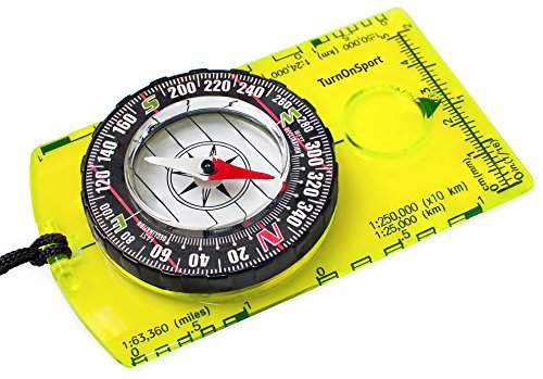 Advanced Orienteering Compass for Hiking and Camping - Lightweight Survival Tool