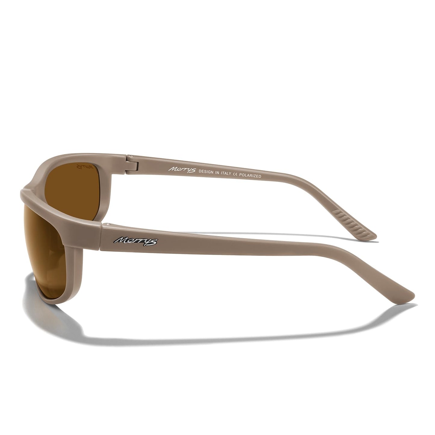 MERRY'S Wrap Around Sport Polarized Sunglasses for Men Women Driving Fishing Cycling Running UV400 Protection S3027