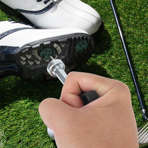 Golf Shoe Spike Removal Tool - Ergonomic Iron Alloy Spike Wrench
