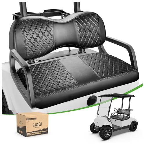 10L0L Golf Cart Seat Cover Kit for Yamaha Drive G29 & Drive2 Front & Rear