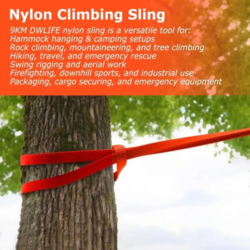 Climbing Sling - 16mm Nylon Webbing, UIAA Certified 22kN