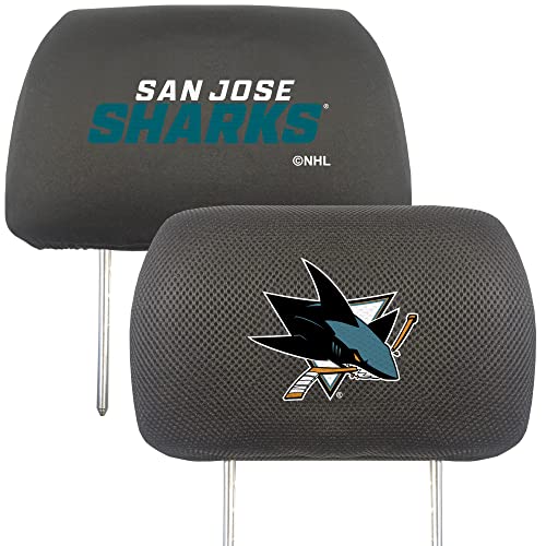 San Jose Sharks Headrest Cover - Unisex Adult Team Colors