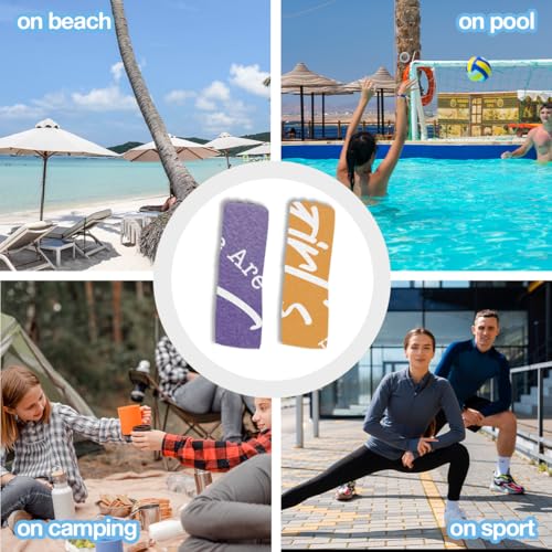 2025 Girl Trip Microfiber Beach Towels 2 Pack - Summer Vacation Gift Set