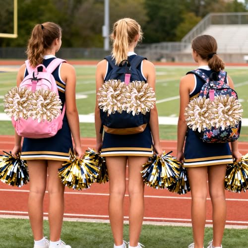 Pom Pom Holder for Cheerleaders - Pink Backpack Accessory