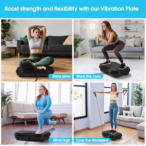 Vibration Plate Exercise Machine for Lymphatic Drainage & Fitness