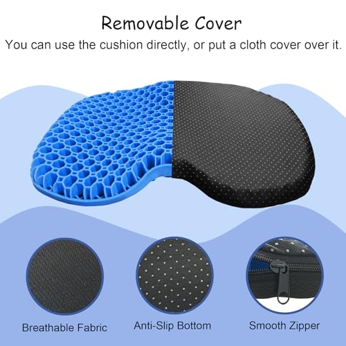 Waterproof Anti-Slip Gel Kayak Seat Cushion for Comfort