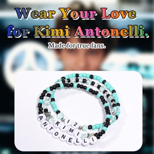 F1 Inspired Beaded Bracelet Set - Jewelry Gifts for Fans