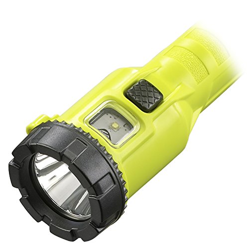 Streamlight 68751 Dualie 3AA 140-Lumen Intrinsically Safe Industrial Flashlight with Spot/Flood Without Batteries, Yellow