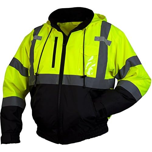 Pyramex RJ31 Series Waterproof Bomber Safety Jacket With Fleece