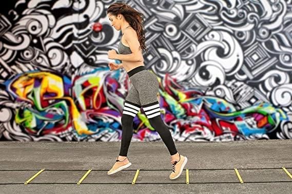 Skiennix 20ft Agility Ladder - Enhance Speed & Agility for Soccer, Football, & Tennis | Includes Carry Bag