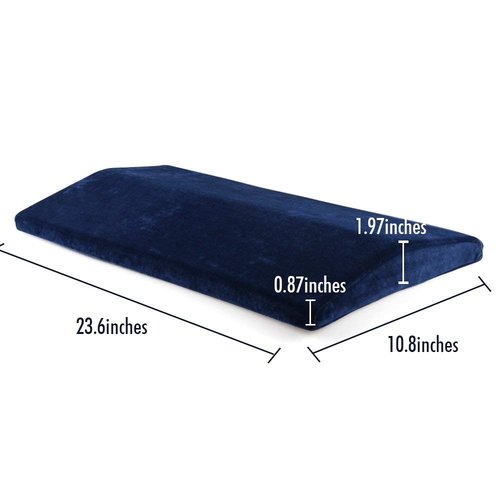 Cozy Hut Soft Memory Foam Sleeping Pillow for Lower Back Pain,Multifunctional Lumbar Support Cushion for Hip,Sciatica and Joint Pain Relief,Orthopedic Side Sleeper Bed Pillow