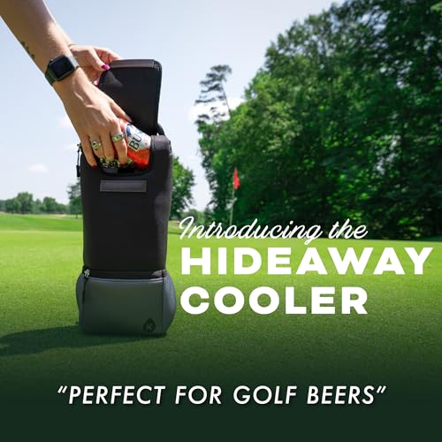 Golf Bag Cooler - Insulated Soft Sided Cooler Bag - Midnight - Holds 6 Cans