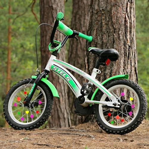 315 Pcs Colorful Bike Wheel Spoke Beads Set - Assorted Shapes
