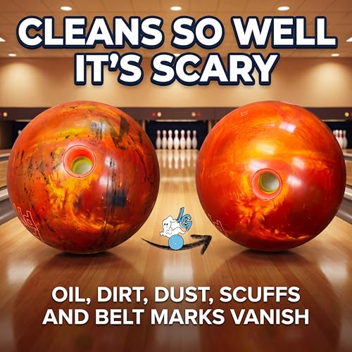 Bowling Ball Cleaner Spray - USBC Approved, Removes Oil & Scuff Marks