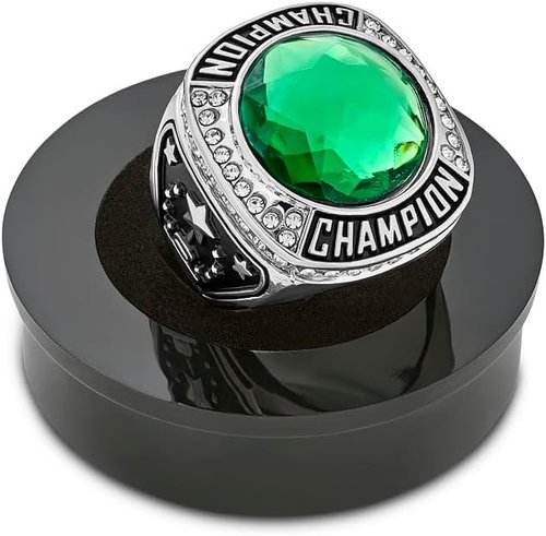 Express Medals Champion Trophy Ring - Award for Tournament Winners | Premium Quality Design