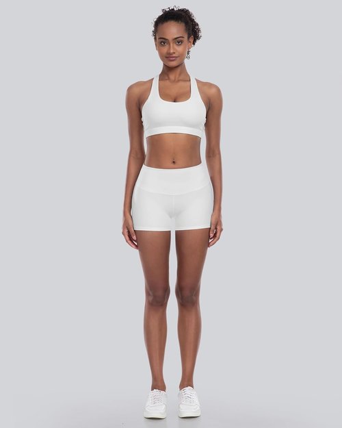 CHRLEISURE High Waisted Biker Shorts - Soft Spandex Yoga Shorts for Women | Comfortable Fit