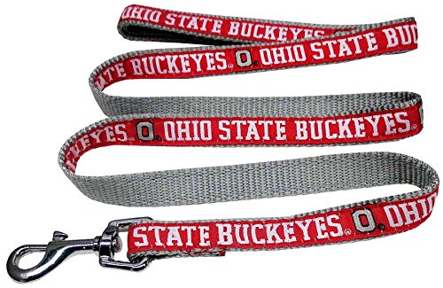 Ohio State Buckeyes Dog Leash - Medium NCAA Licensed