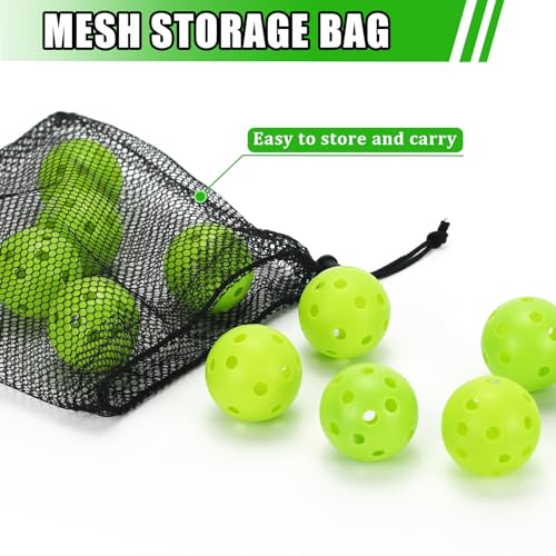 Plastic Golf Balls - Limited Flight Practice Set, 12 Green Balls