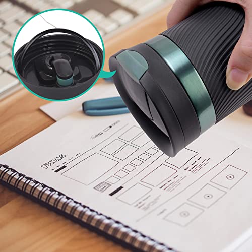 Replacement Seals for Contigo Snapseal Travel Mug - Black, 6 Pcs