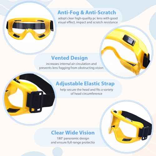 Anti-Fog Safety Goggles Impact Resistant Protective Safety Glasses Men Women Eye Protection