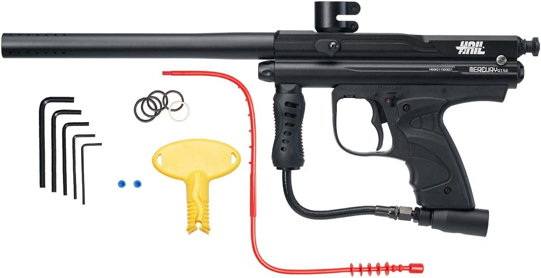 Mercury Rise Paintball Gun Marker - Semi-Auto .68 Caliber for Enhanced Performance