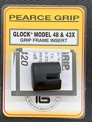 Glock 43X & 48 Frame Insert Plug - Durable Grip Cavity Filler