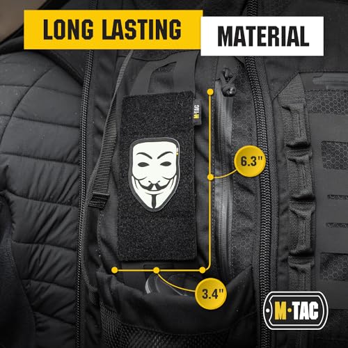 MOLLE Patch Panel - Tactical Morale Patches Board 6.3" x 3.4" - Black