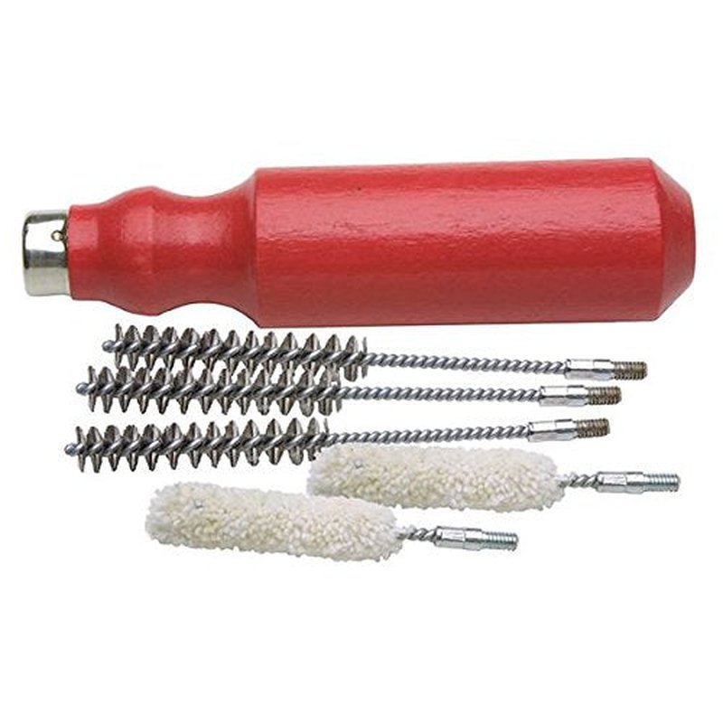 The Golf Works Golfworks Hosel Cleaning System Complete Set Red Handle 3 Wires 2 Cotton Brushes