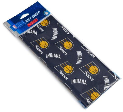 NBA Team Logo Wrapping Paper - 3 Sheets of 30" x 20"