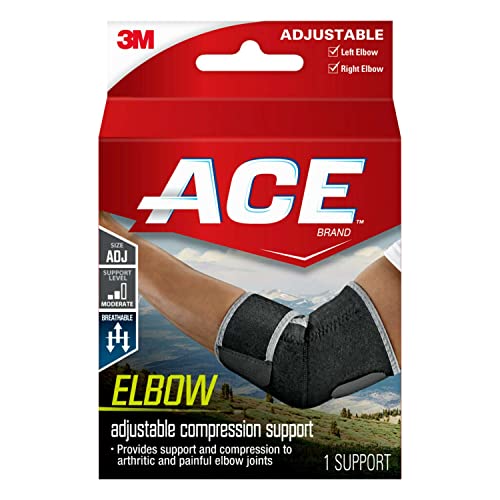 Adjustable Compression Elbow Support - One Size Neoprene