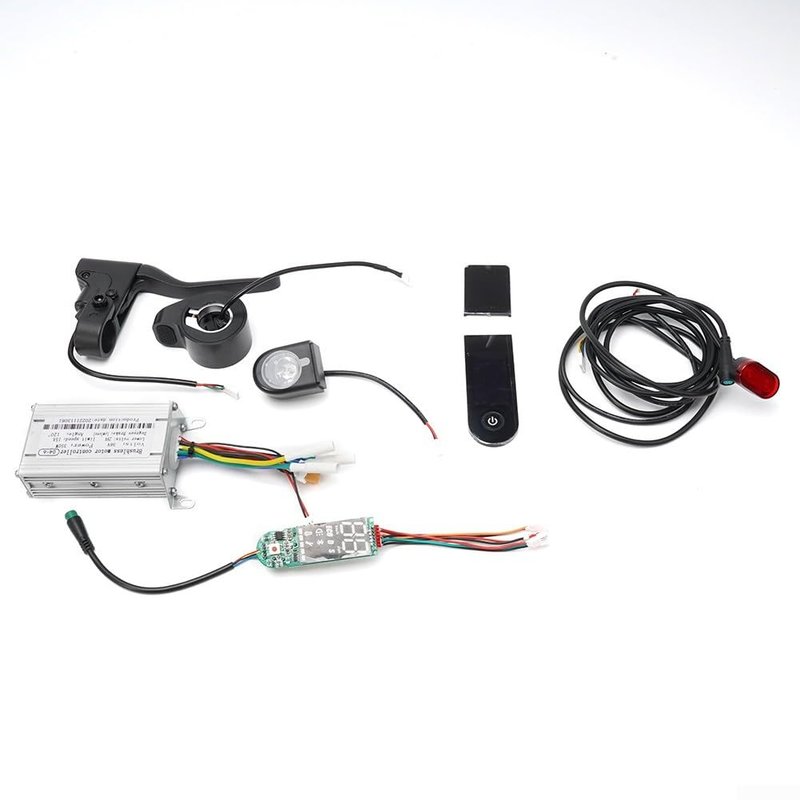 350W 36V 15A Scooter Controller Board Motherboard kit, with Led Display and APP Hover Board Controller Accessories, Protection for overvoltage, overcurrent, overheating undervoltage
