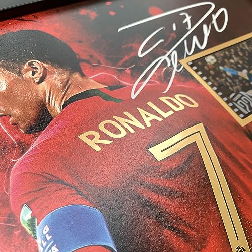 Cristiano Ronaldo Framed Photo Collage - 10x8 Sports Decor