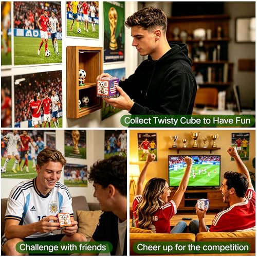 2026 Soccer Speed Cube - Commemorative Puzzle for Fans