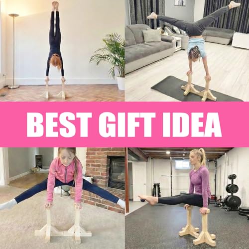 Handstand Canes for Balance Training - Wood-3