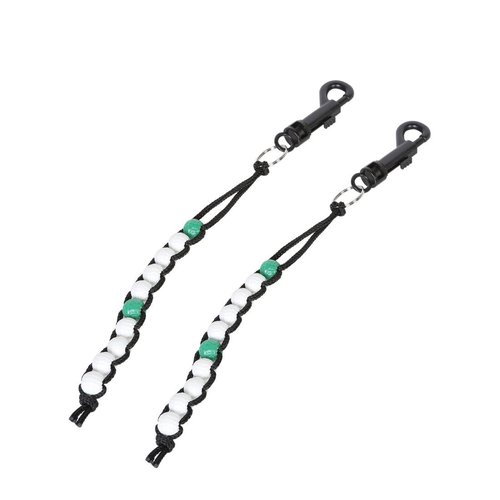 Andux 2pcs/Set Golf Beads Score Counter for Golfer JFQ-03 (White/Green)